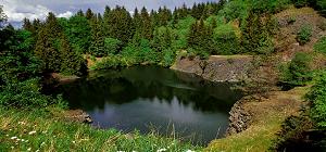 Basaltsee Tintenfass bei Wildflecken