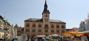  Pfaffenhofen a.d.Ilm - Rathaus mit Markt